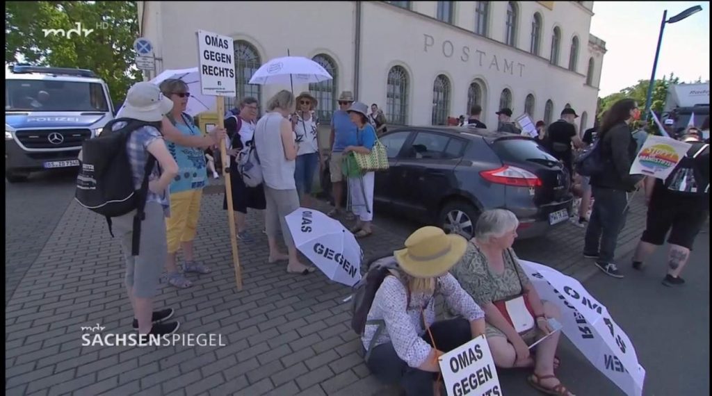 Aktionstag gegen den AfD-Bundesparteitag in Riesa