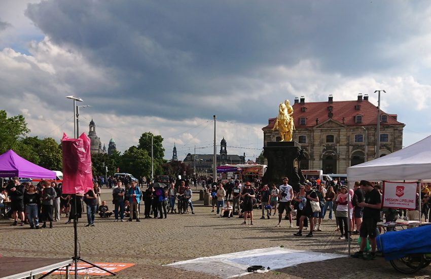 Brücken fest der Seebrücke Dresden am 17.06.