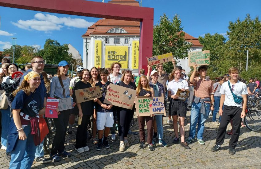 Klimastreik in Dresden