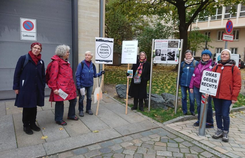 Mahnwache zur REICHSPOGROMNACHT