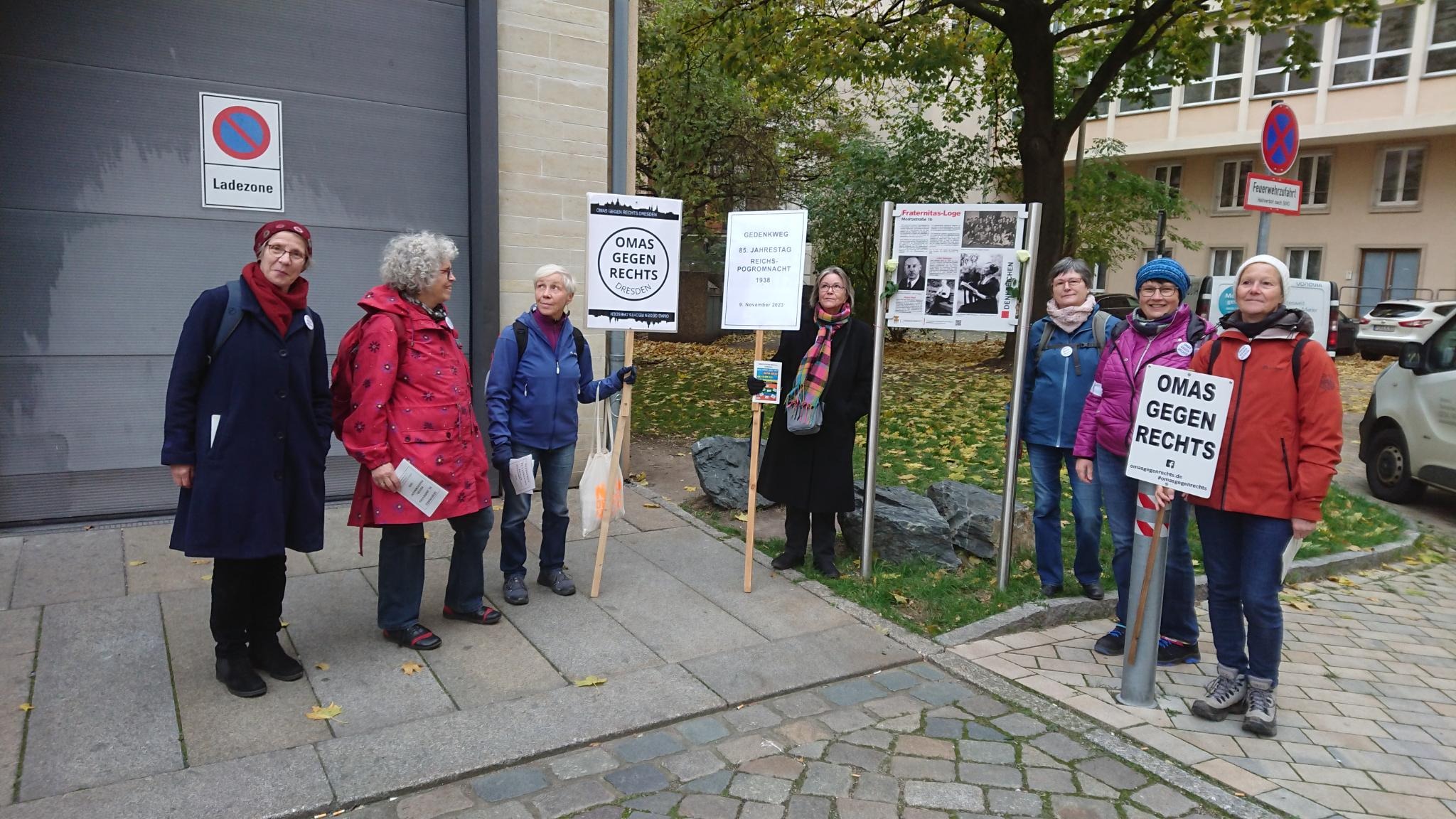 Mahnwache zur REICHSPOGROMNACHT