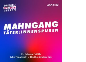 Mahngang Täter*innenspuren: Wohlfahrt und Soziale Arbeit im Nationalsozialismus