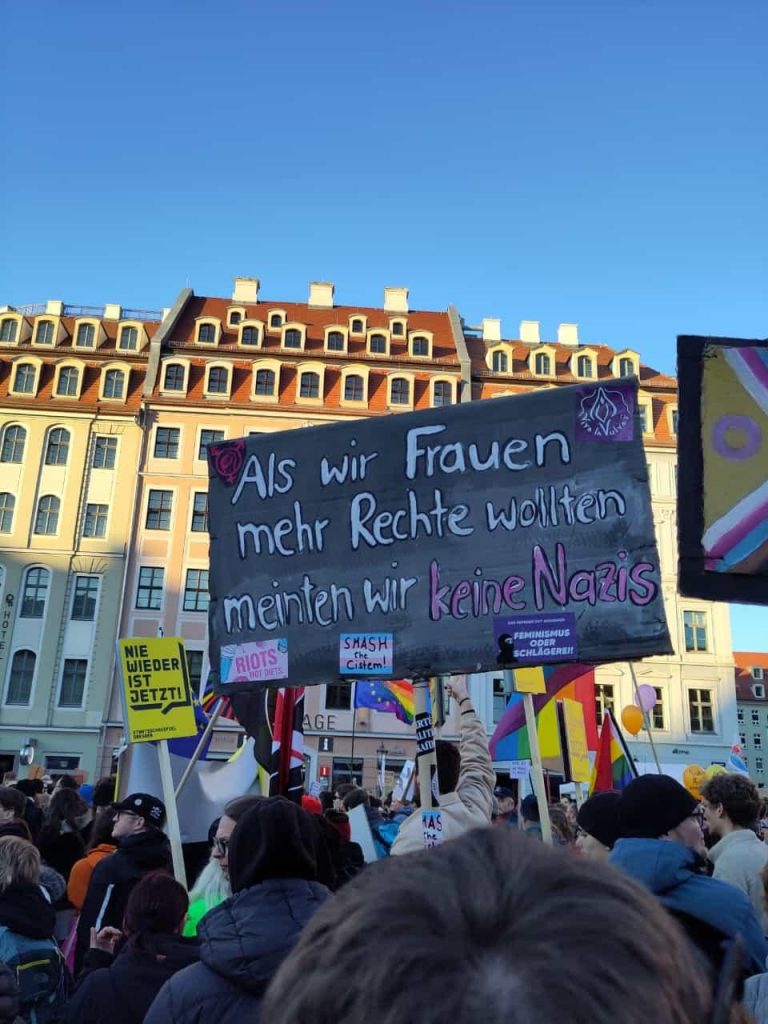 Demo in Dresden