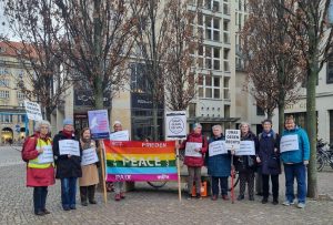 Mahnwache für Frieden der OMAS GEGEN RECHTS.DRESDEN