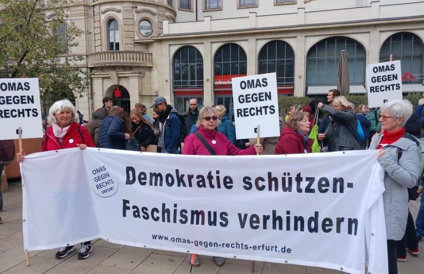 Bundeskongress der OMAS GEGEN RECHTS in Erfurt
