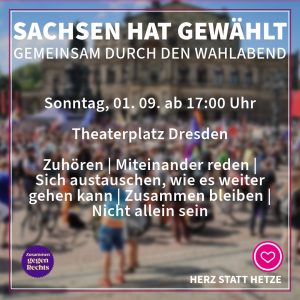 Sachsen hat gewählt!