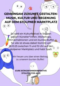 Demokratie- und Kulturfest am 26.10.25 in Stolpen