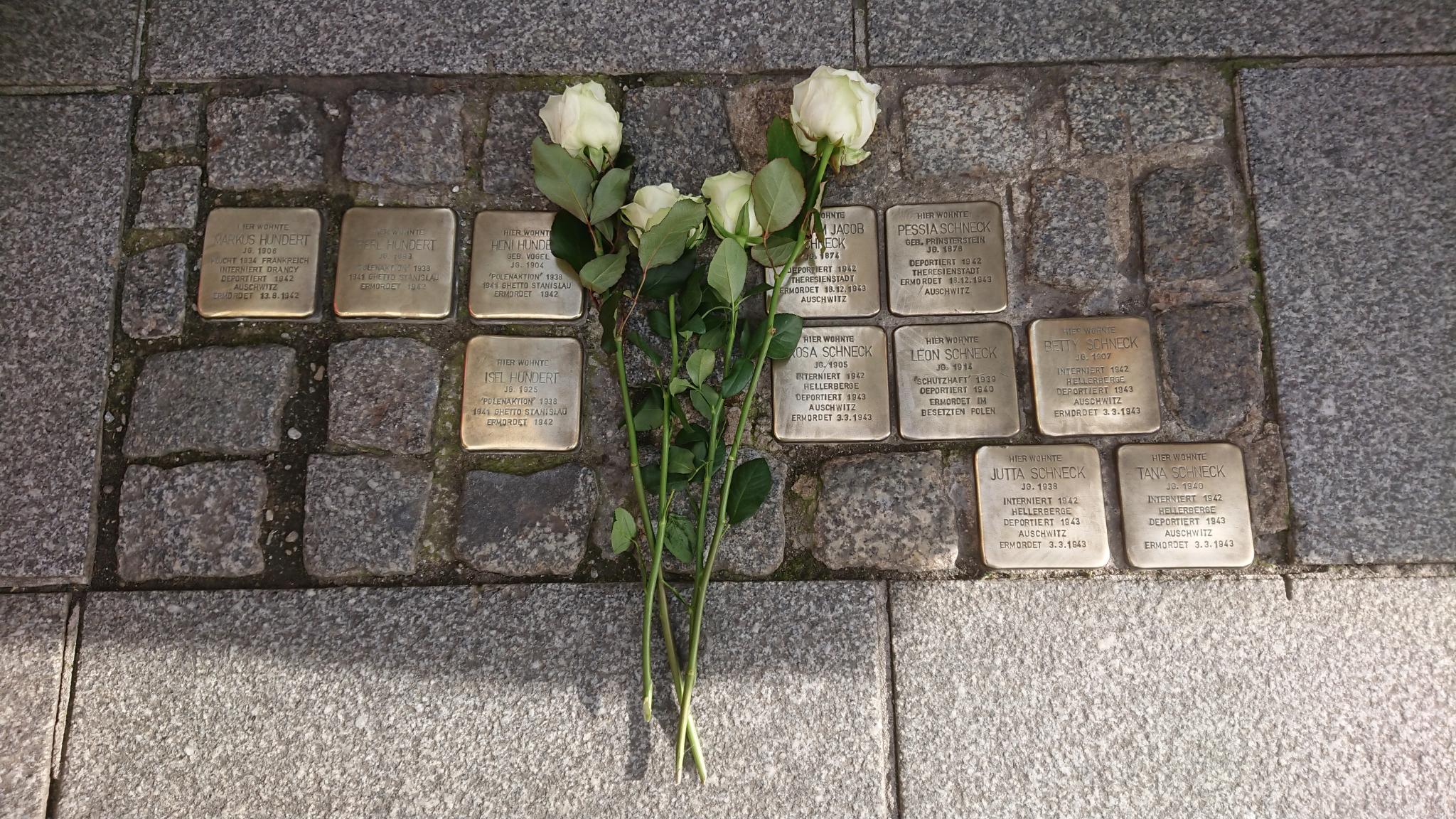 Gedenken an die Pogromnacht