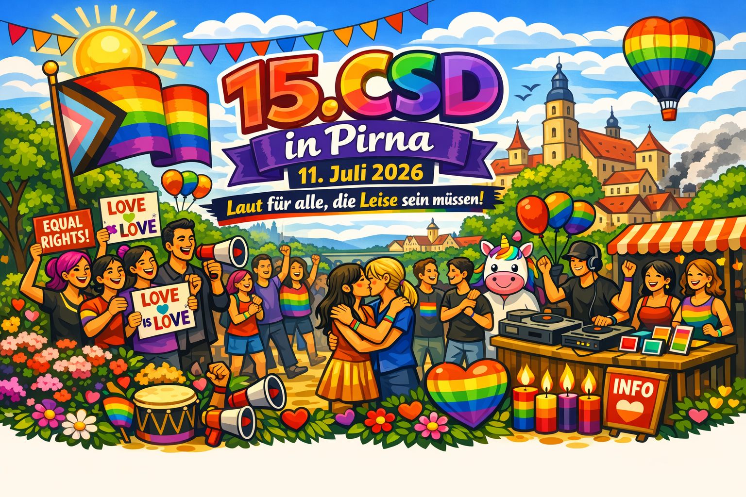 15. CSD am 11. Juli 2026 in Pirna