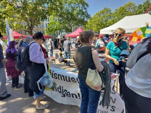 1. Mai in Dresden auf dem Alaunplatz