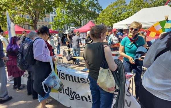 1. Mai in Dresden auf dem Alaunplatz