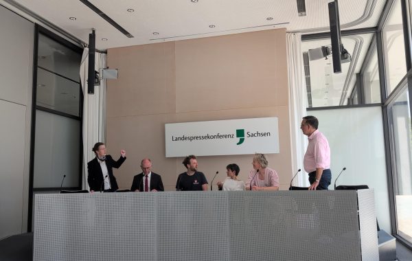 Pressekonferenz zum Inkrafttreten von GEAS im Sächsischen Landtag
