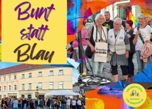 Bunt statt Blau in Großenhain